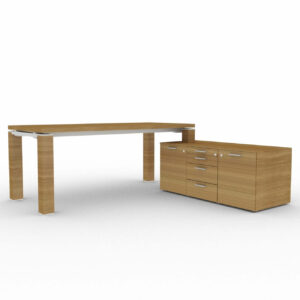 Schreibtisch-Jet-mit-kleinem-Sideboard_Nussbaum_2