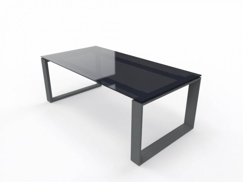Schreibtisch-mit-Glasplatte-Titan-Arche