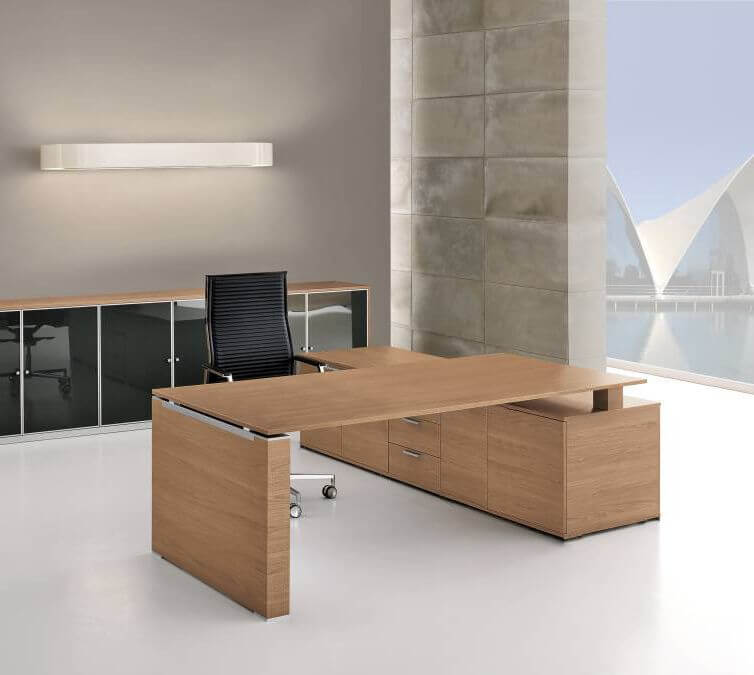 Schreibtisch-mit-Sideboard-und-Wangengestell-2