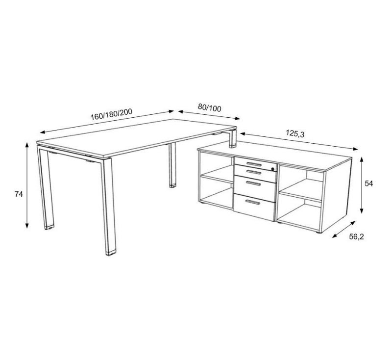 abmessungen-schreibtisch-mit-sideboard-ohne-tueren
