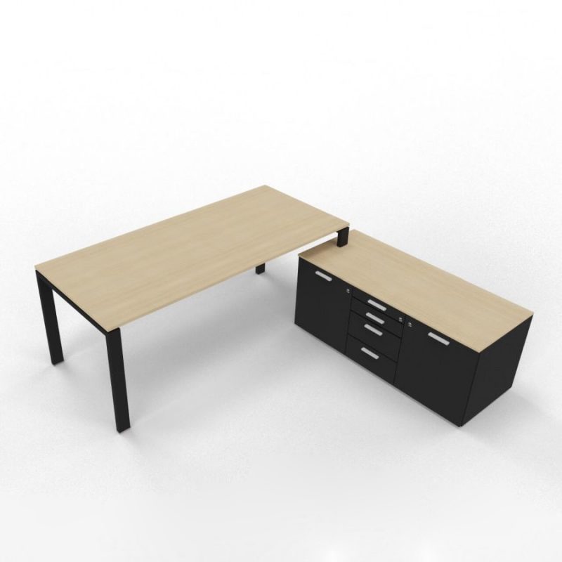 schreibtisch-mit-kleinem-sideboard-eiche-schwarz-1