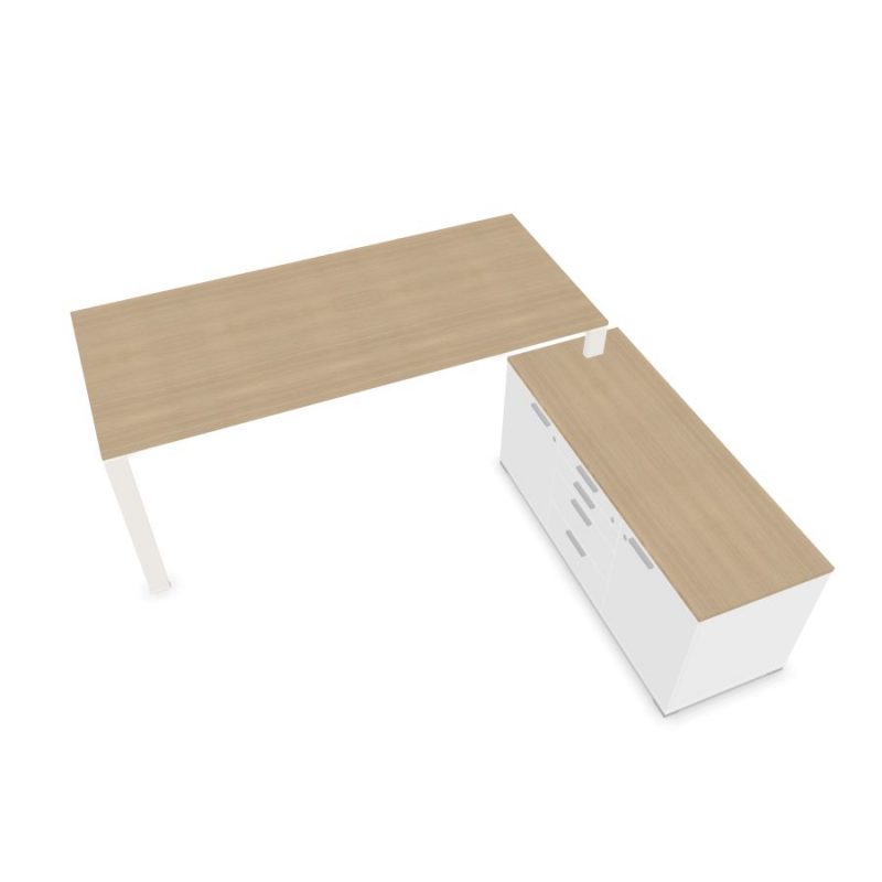 schreibtisch-mit-kleinem-sideboard-weiss-eiche-1