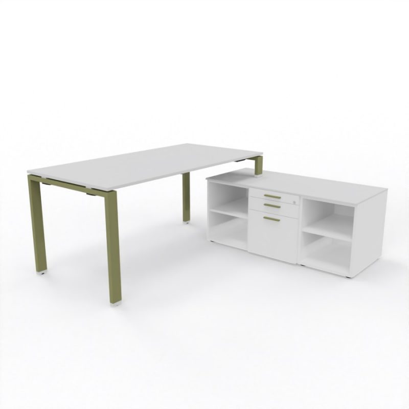 schreibtisch-mit-sideboard+offene-faecher-perlweiss-olive