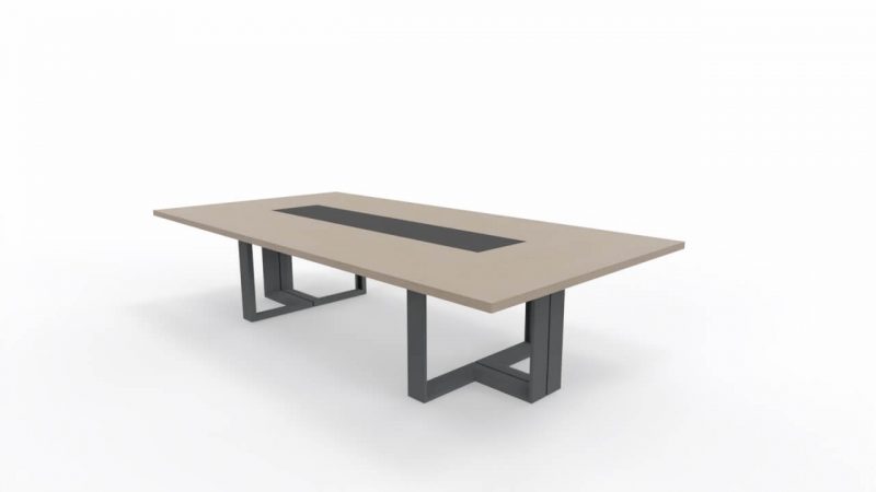 Konferenztisch-Arche-Tischplatte-eiche-grau-Gestell-eiche-titan