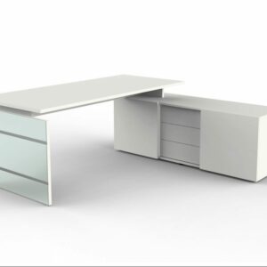 Schreibtisch mit Sideboard