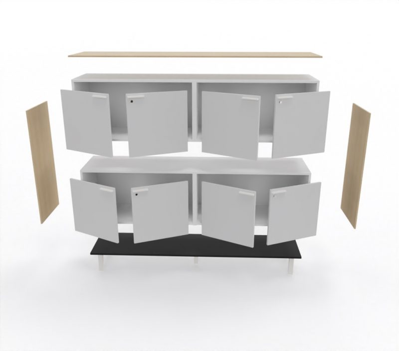 highboard-mit-8-tueren-credenza-bodenbasis-immer in-schwarz