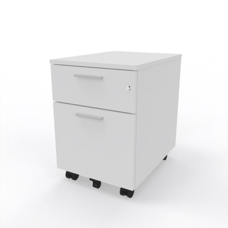 Rollcontainer mit Hängeregistratur - Melamin
