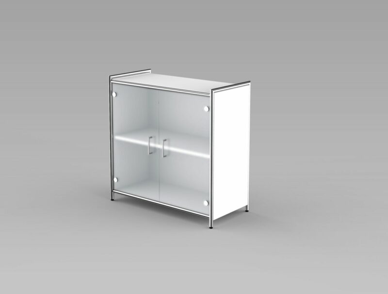 Sideboard_Glas_2OH_weiss