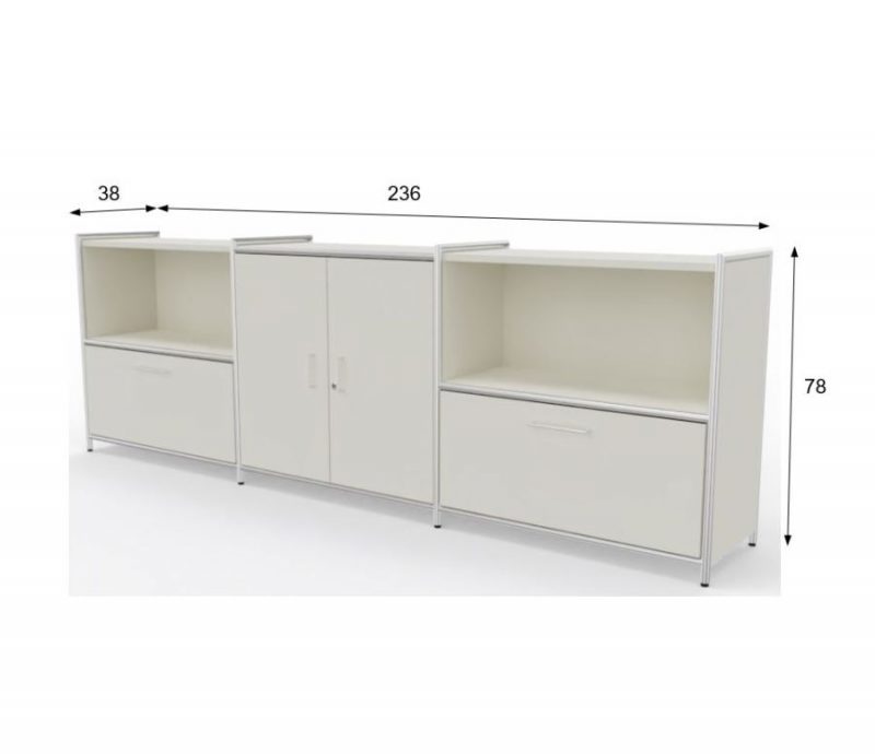 abmessungen-sideboard-1-tuer-2-schubladen