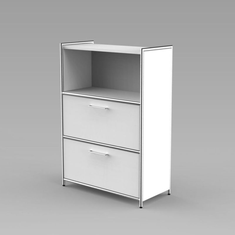 highboard-2-schubladen-3oh-weiss