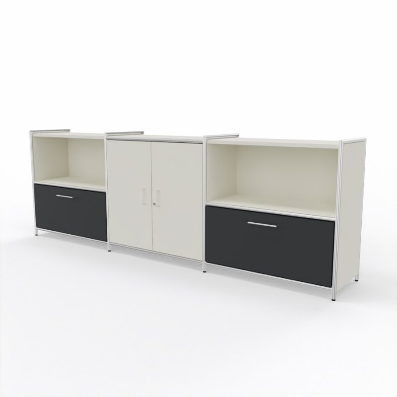 sideboard-1-tuer-2-schubfaecher-weiss-anthrazit