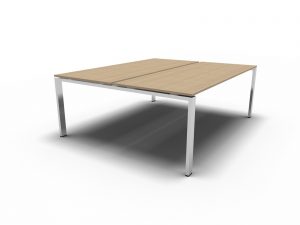 2 Personen Schreibtisch GLIDER, Doppelarbeitsplatz