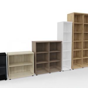 Offene Büroregale