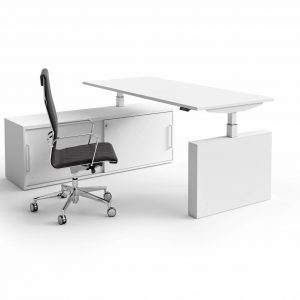 Steh-Sitz-Schreibtisch-Winglet-weiss