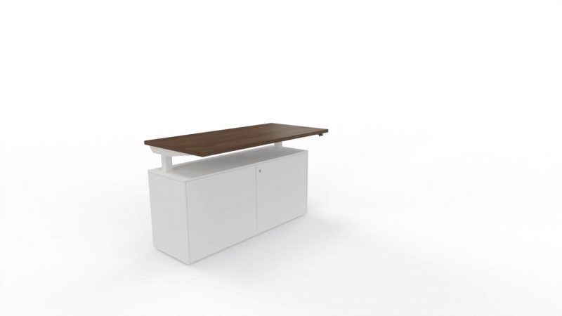 Schreibtisch-mit-Unterschrank-elektrisch-höhenverstellbar-NX
