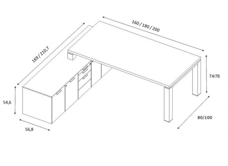 JET-EVO-Schreibtisch-mit-Sideboard-groß-Abmessungen