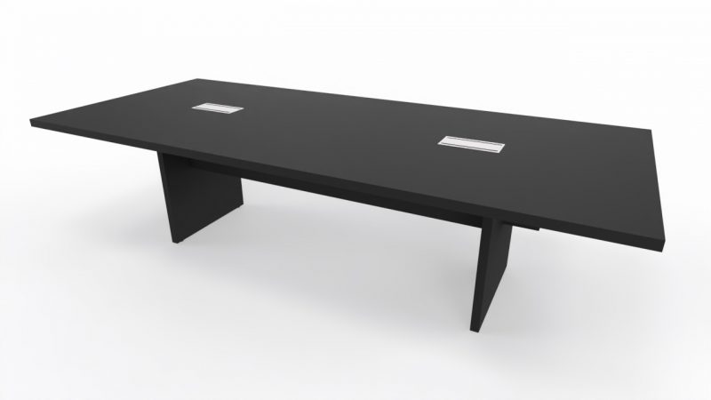 sile-Konferenztisch-schwarz-2-kdurchlass-chrom