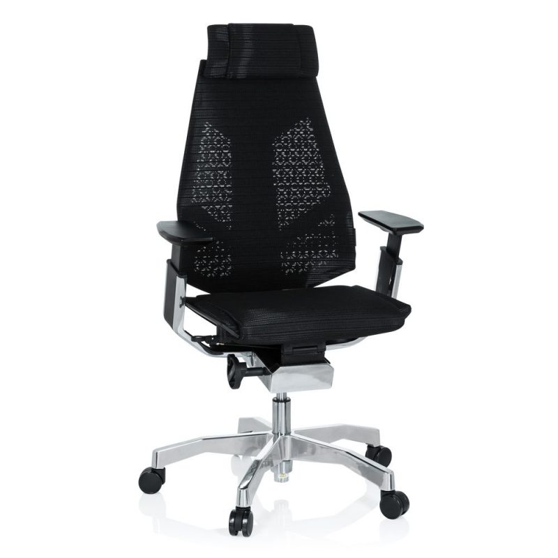 Bürostuhl-Genida-Pro-Netzstoff-schwarz
