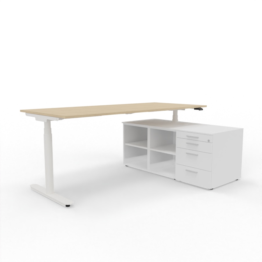 nuvola-schreibtisch-mit-sideboard-melamin-eiche-natur-weiss