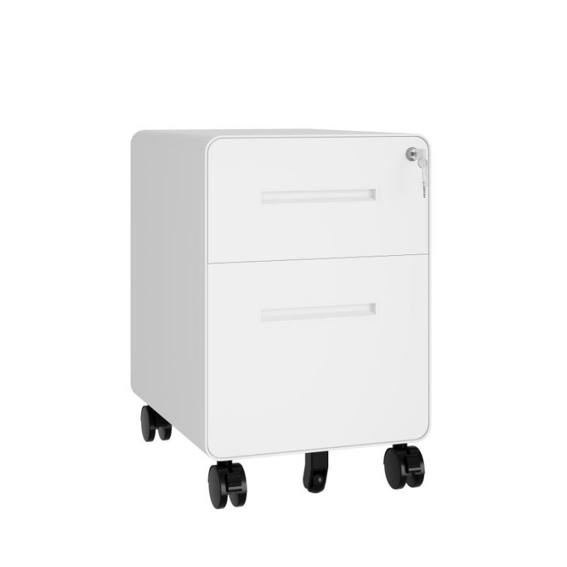 bisley-rollcontainer-verkehrsweiss-2-schubladen-3