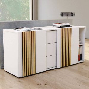 Sideboard mit Schiebetüren und Schubladen Cambridge