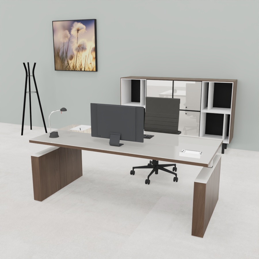 sile_e-glasschreibtisch-elektrisch-hoehenverstellbar-luxnussbaum-weiss